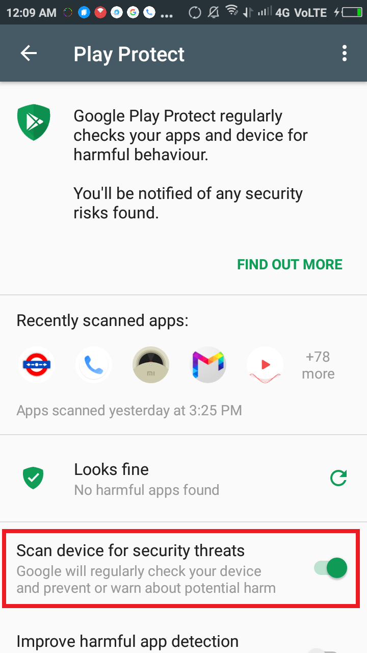 google play protect Teen Patti Unique